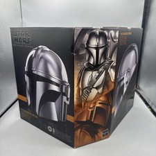 Hasbro Star Wars The Black Series The Mandalorian Premium Electronic Helmet...