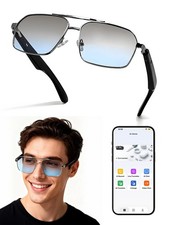 AI Smart Glasses Bluetooth Sunglasses Call Audio Translation for Men and Women