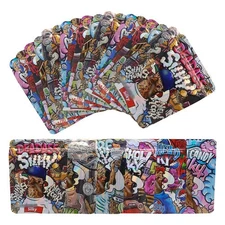 100 Pack For 3.5g Mylar Storage Bags | Airtight Zip Seal & Heat Sealable