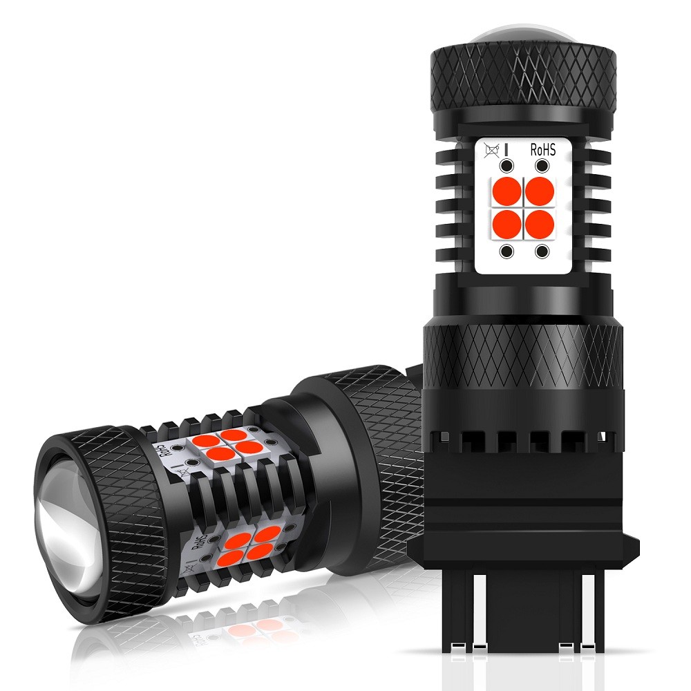 AUXITO 2x LED Turn Signal Light Brake DRL Tail Bulbs Anti Hyper Flash 3157/3156