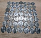 Lot Of 49 1943 Steel Pennies Great Condition