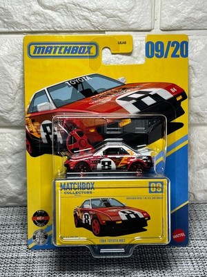 Matchbox Collectors 09/20 1984 Toyota MR2 #8 (Headlights Up LHD) Red