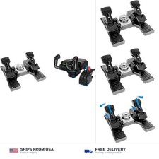 Logitech G Pro Flight Yoke System  Pro Flight Rudder Pedals Bundle