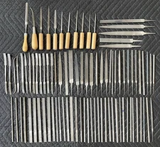 Large Lot Of 210 Nicholson Heller Grobet Files – Jewelers & Metalwork Tools VTG