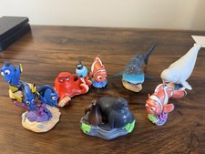 Disney Store Deluxe Finding Dory Nemo 8-Piece Figurine Playset   RARE Characters
