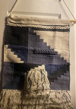 Boho woven Wall Tapestry With Fringe