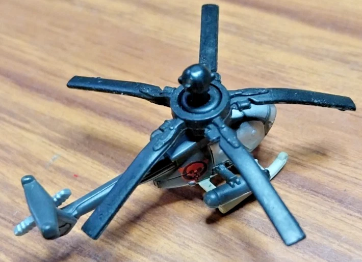 MICRO MACHINES  Military 530MG Defender Helicopter  Terror Troops R Shadowhawk - Image 3 of 4