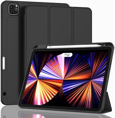 For  iPad Pro 11-inch (2020, 2021, 2022) Smart Case Folio Stand Cover Leather
