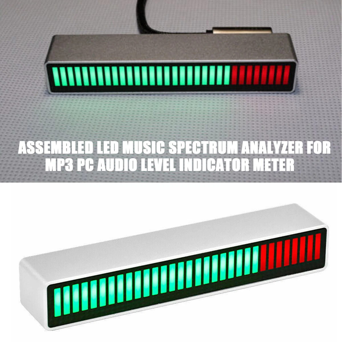 jogger tapet Amfibiekøretøjer New Assembled LED Music Spectrum Analyzer For MP3 PC Audio Level Indicator Meter | eBay jogger tapet Amfibiekøretøjer New Assembled LED Music Spectrum Analyzer For MP3 PC Audio Level Indicator Meter | eBay