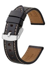 Handmade Thick Leather Antique Horween Vintage Watch Band Strap 18-24mm