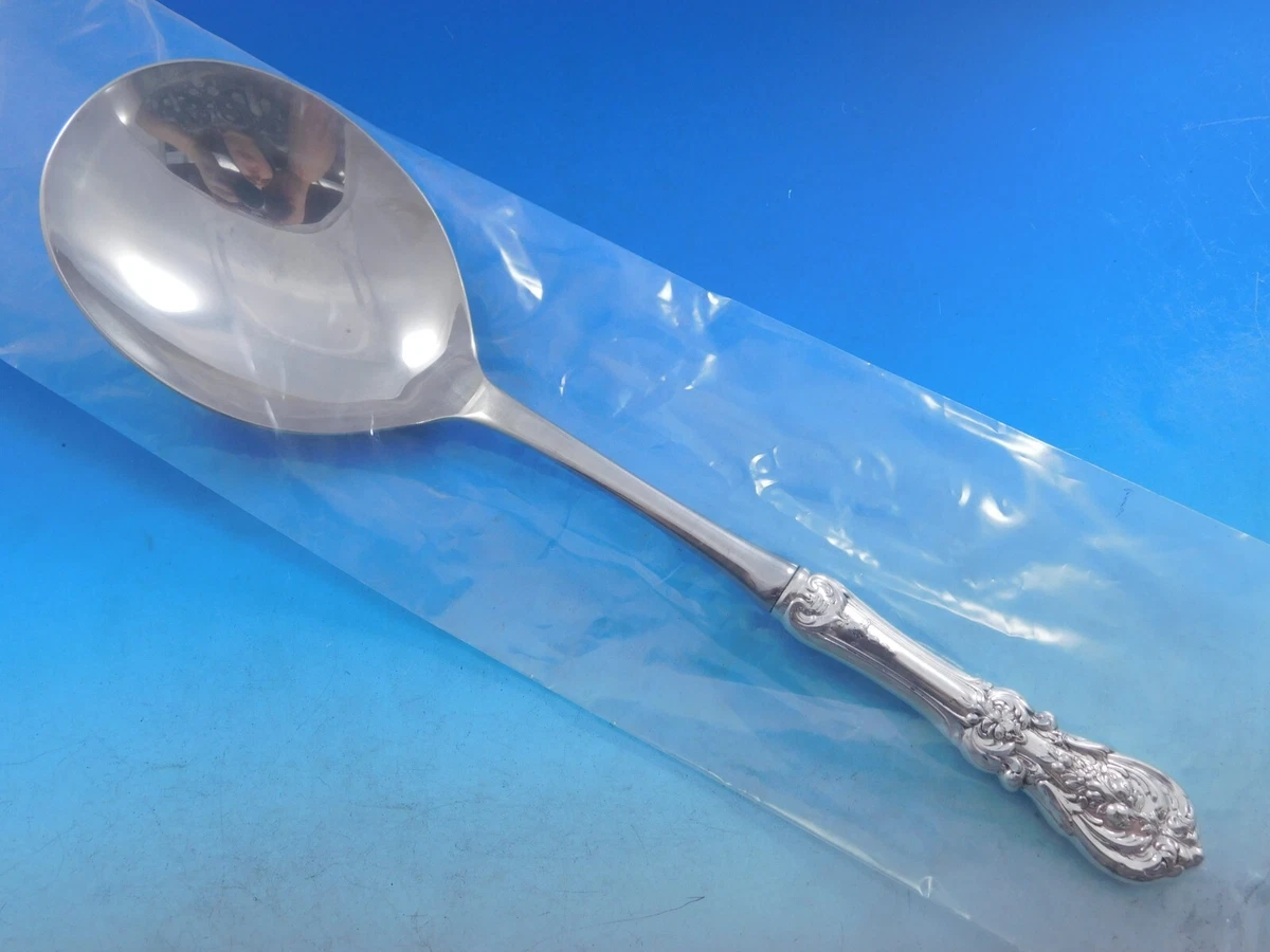 Reed & Barton Antique US Sterling Silver Serving Spoons for sale