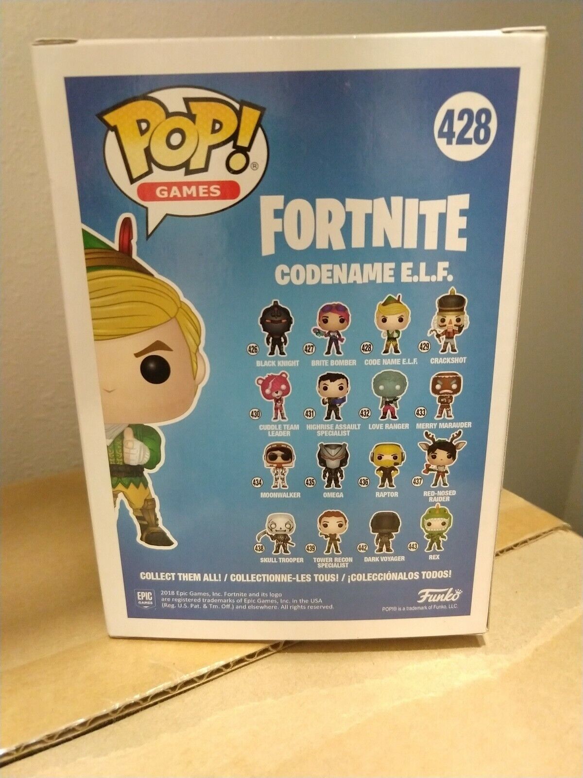 funko pop! fortnite: codename e.l.f.