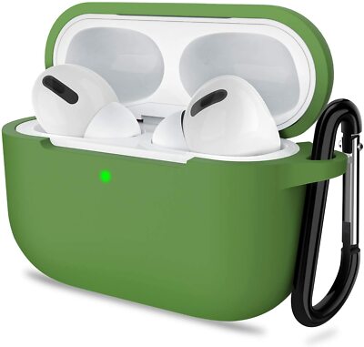 For Apple Airpods Pro 3 Case Silicone Shockproof Protective Cover With Keychain