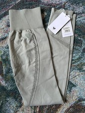 Women's Best Renew Seamless Workout Leggings Mud Green - M Medium