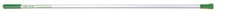 Grün Wechselgriff Reinigungszubehör 54" x 1" Reinigung Mopp Griff Gastronomie