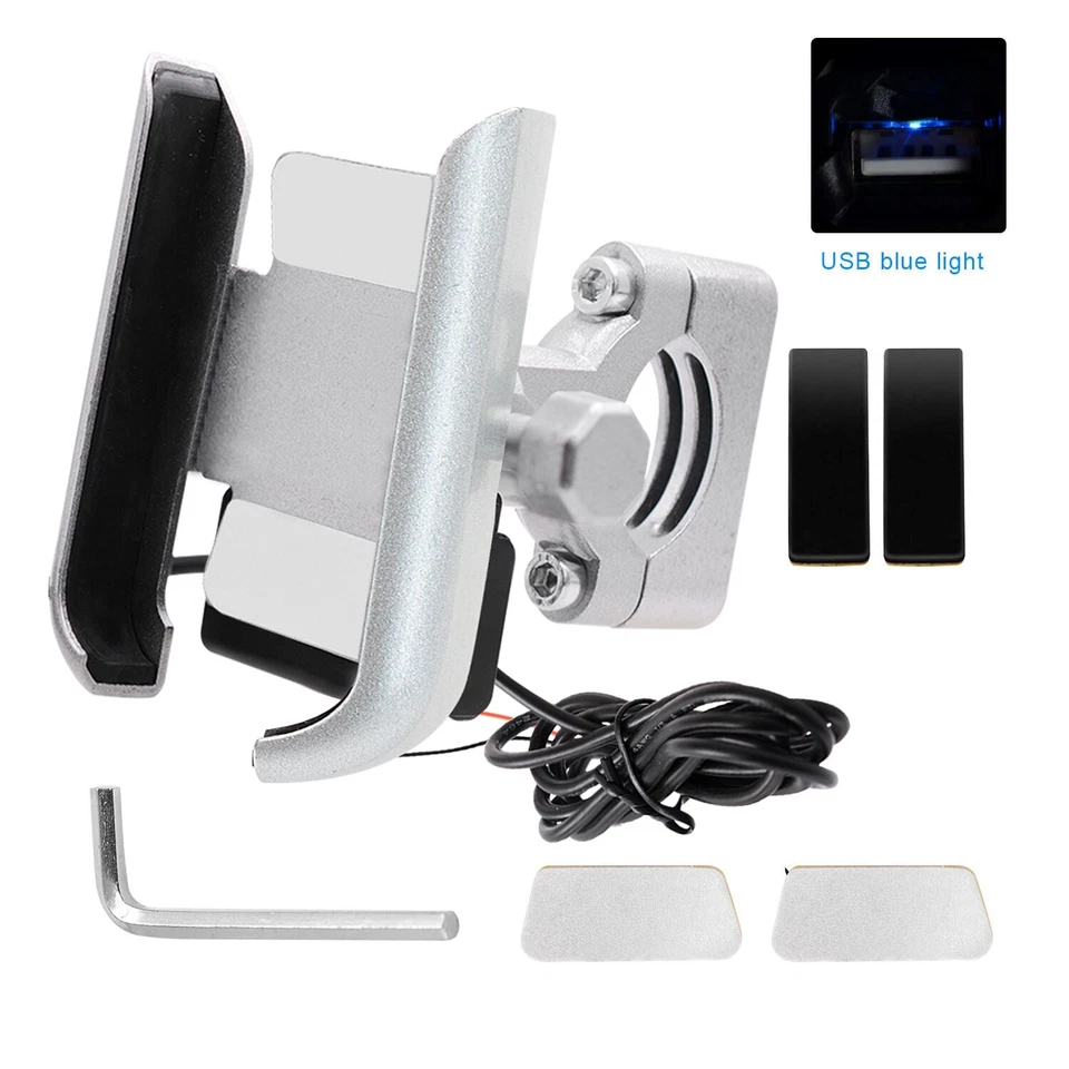 Aluminum Alloy Phone Holder Mount Stand /Charging Faucet Handle for 4-6.5 "Phone - Image 3 of 4