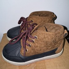 OSHKOSH B'GOSH Boys 10 Brown Tarin Lace Up Boot