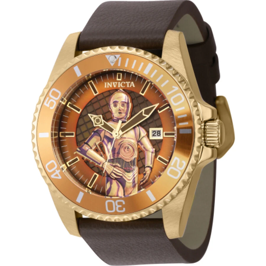 Invicta star wars c3po men's watch sale