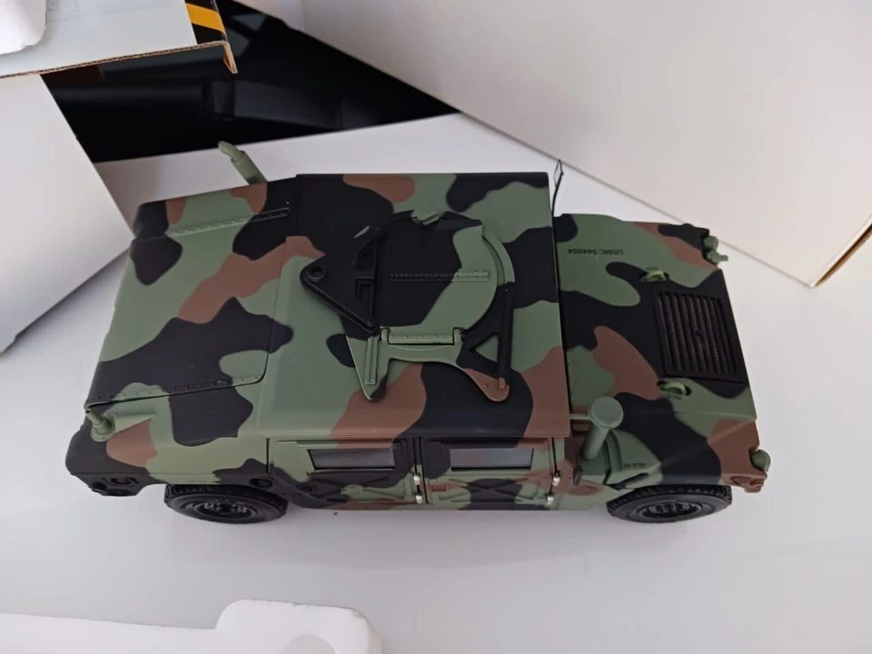 HUMMER 1-18 THUNDER TINTA MIMETICA BOSNIA 1995 COME DA FOTO. - Immagine 2 di 4