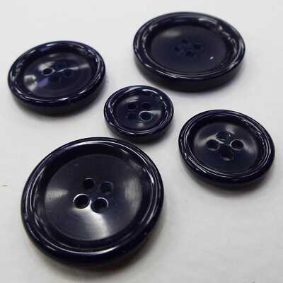 Marineblau Knöpfe Anzug Jacke Mantel 15mm 19mm 23mm 25mm 28mm KAUFEN 2 4 oder 8 736D