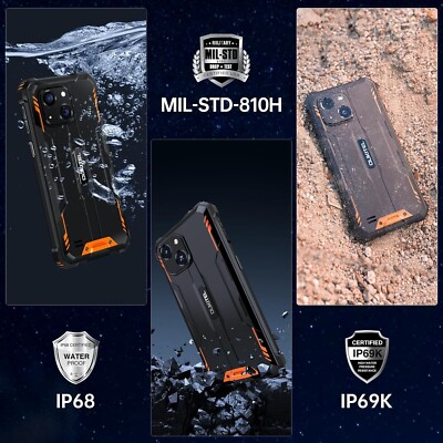 OUKITEL WP32 sim-free smartphone body 12GB RAM 128GB ROM 1TB