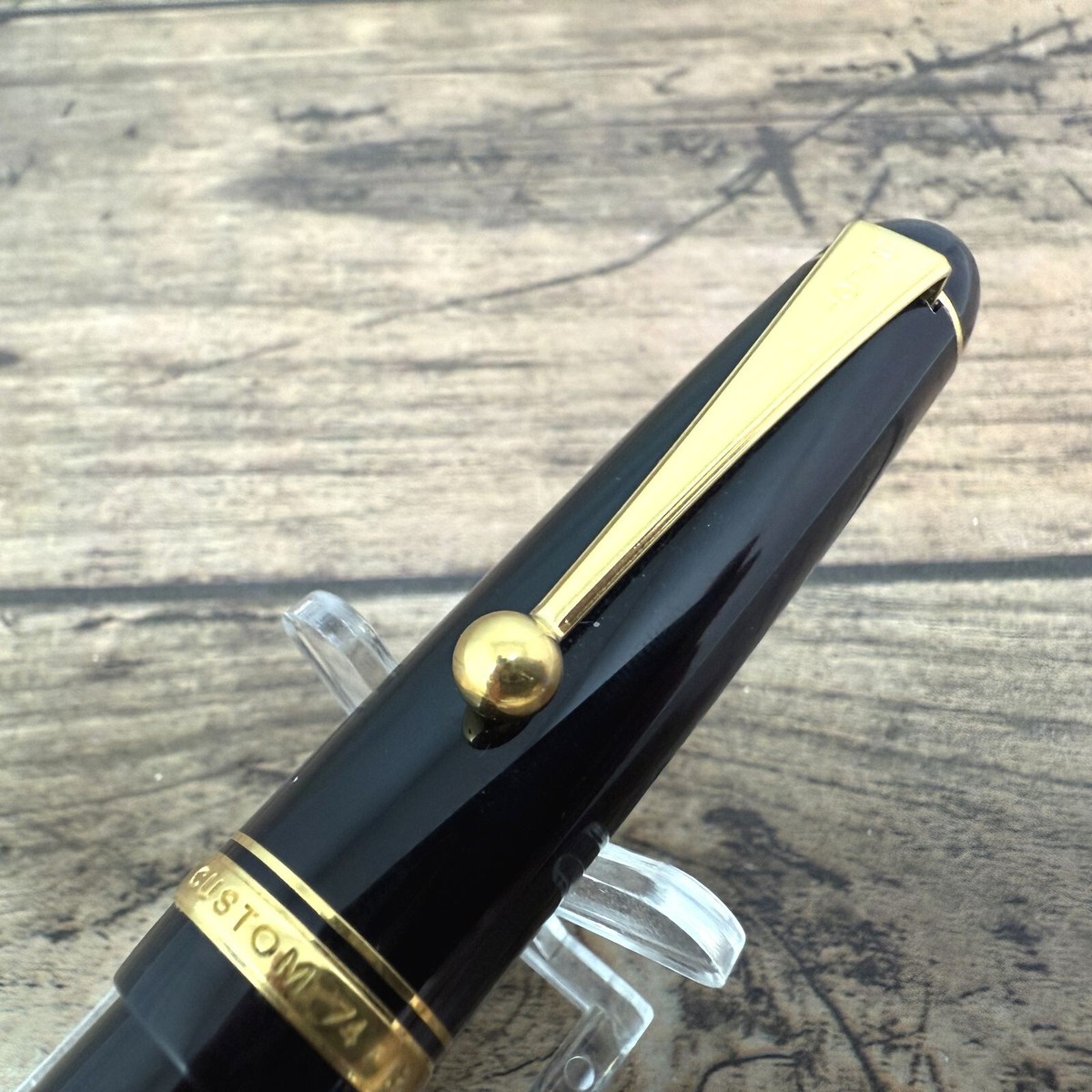 PILOT 万年筆 CUSTOM74 14K585 Pilot Custom 74 Fountain Pen - Black, GP Trim, 14k Fine #5