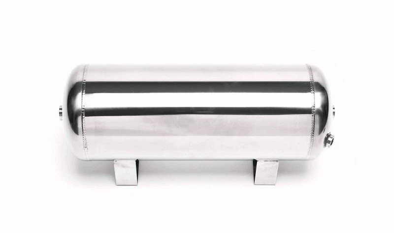 TA TECHNIX Serbatoio Aria Airride 11,5 Litri Alluminio Versione Cromato - LF5000