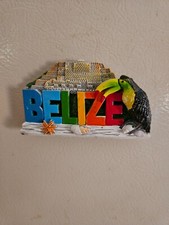 Maya Ruins Belize souvenir fridge magnet