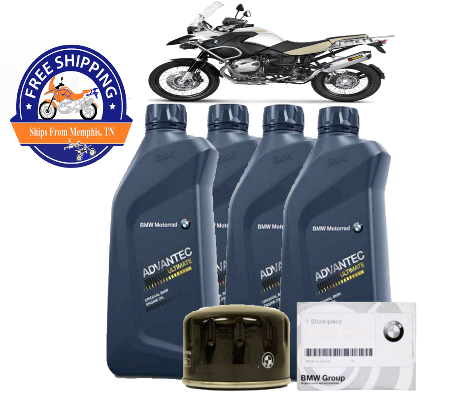 BMW oil change kit for R1200GS/GSA, R1200 R/RT/S/ST motorcycles OEM Air ...
