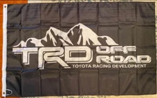 TRD Off Road Flag 3X5 Toyota Racing Development Banner Garage Truck Car