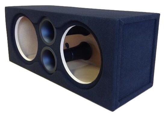 Ported / Vented Subwoofer Box Enclosure for 2 12
