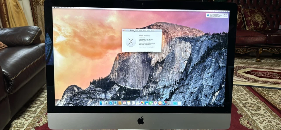 Apple iMac 27" A1419 (Retina 5K 2014) i5 3.5GHz | 16GB | SSD 1TB | M290X Foto 2 de 4