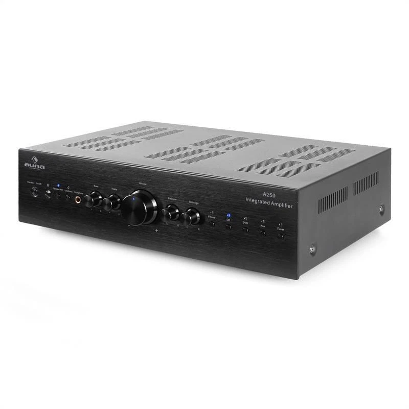 Stereo Verstärker Hifi Verstärker Hifi Endstufe AUX schwarz 600 Watt Equalizer - Bild 4 von 4