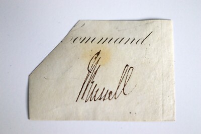 John Russell 1st Earl Russell UK Prime Minister UK (1792-1878) Signed Autograph