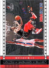 2021-22 NBA Hoops Basketball Lights Camera Action #23 CJ McCollum Trail Blazers