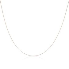 Fine 9ct Rose Gold Diamond Cut Curb Chain 16 18 " Inches 375 0.5mm Curb