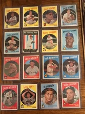 Dan Dobbek 1959 Topps Baseball Card (Sale Is For Card In Title) (11,296)