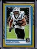 2025 Panini Donruss Optic Chuba Hubbard Gold Prizm #/10 Panthers