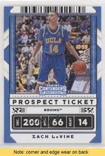 2020-21 Panini Contenders Draft Picks Prospect Ticket Zach LaVine #25 READ 04q8