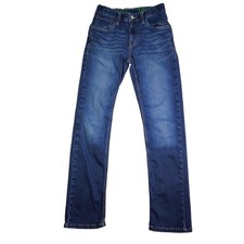 Levi's 511 Jeans 28x30 Straight Leg Women's 16R Elastic Waistband Stretchy Boho