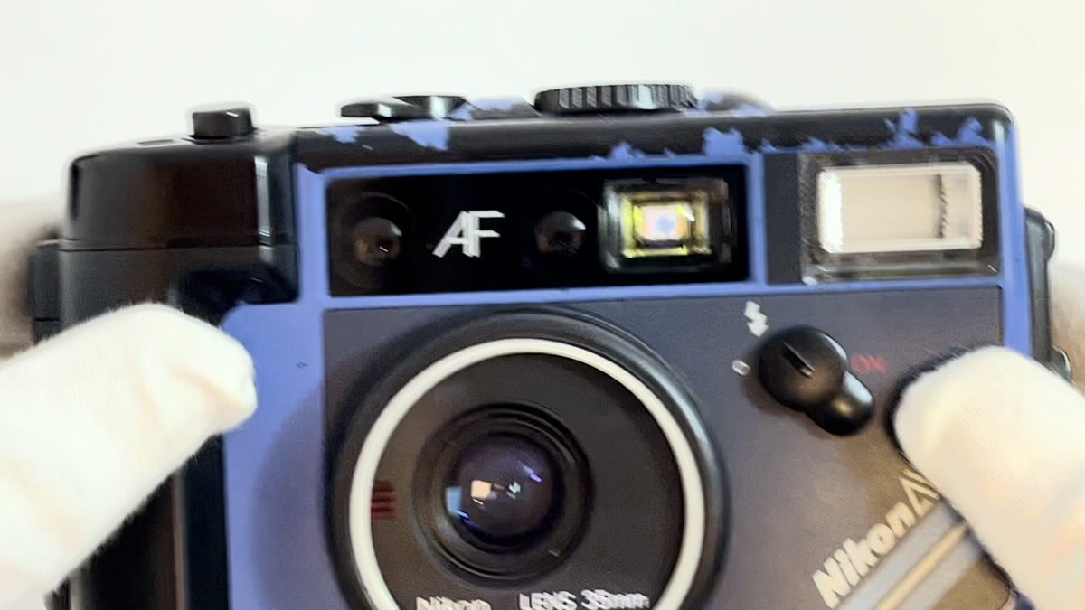 US Duty Paid] Nikon L35AW AD Waterproof 35mm Film Camera w/Case