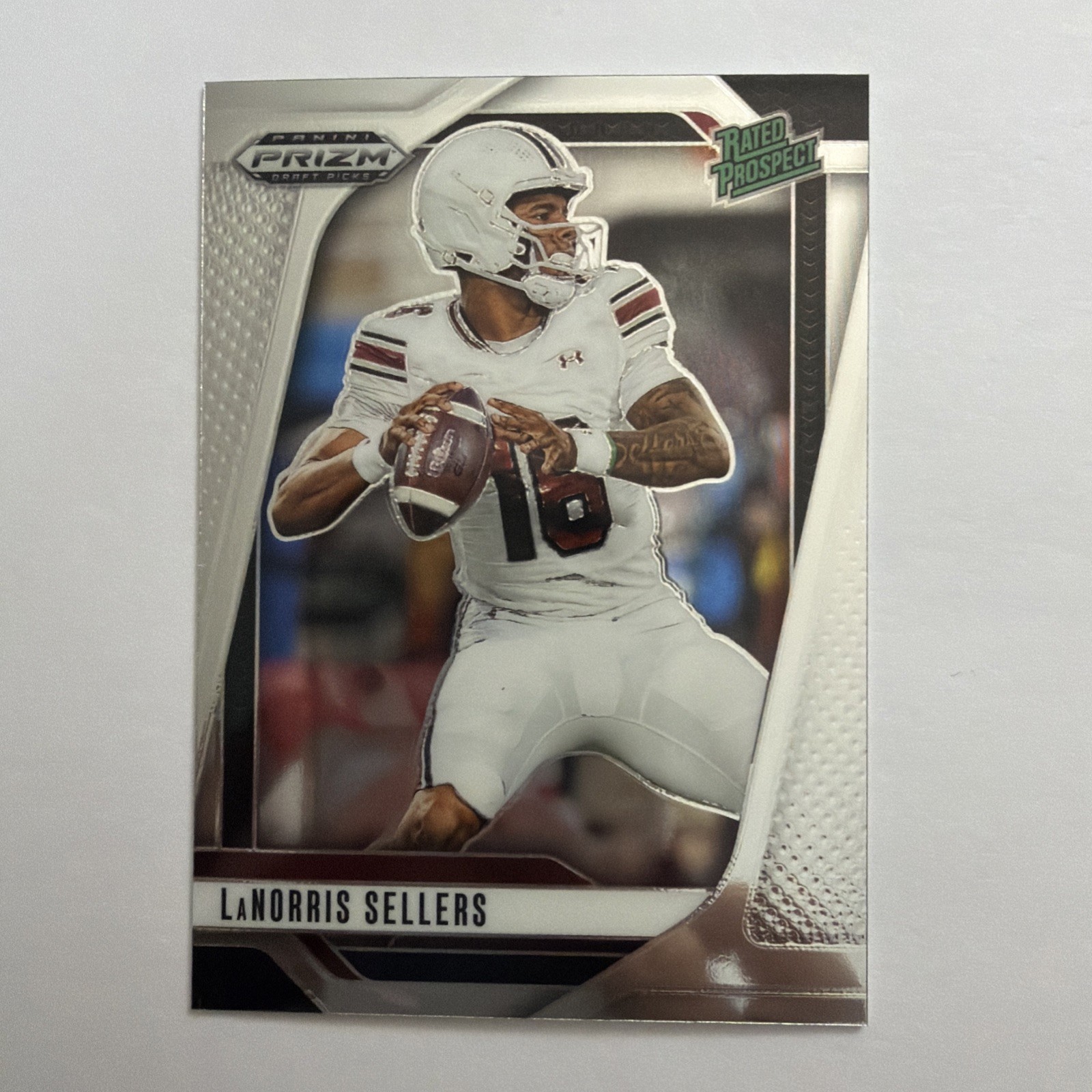 2025 Panini Prizm Draft Picks LaNorris Sellers Base Rated Prospect