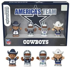 Dallas Cowboys NFL Little People Collector Figure Set