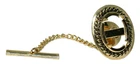 14x10 FLAT GLUE DOWN CAB FAUX PRONG GOLDPLATED TIE TACK CLUTCH CHAIN MOUNTING