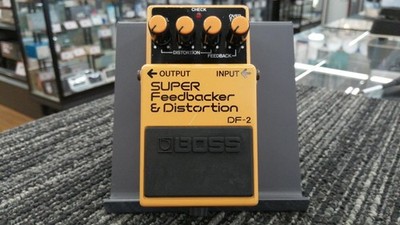 BOSS DF‑2 Super Feedbacker & Distortion Analog Pedal True Bypass
