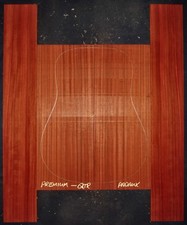 Guitar Luthier Tonewood QUARTERSAWN PADAUK Acoustic backs sides SET