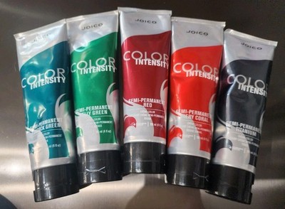 Joico Color Intensity Semi-Permanent Hair Color| 5 Full NEW tubes Of Color
