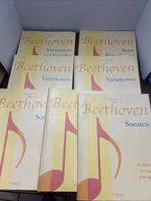 BEETHOVEN - Piano Sonatas 1 2 3 Variations 1 2 And More 7 Volume Complete MUSIC