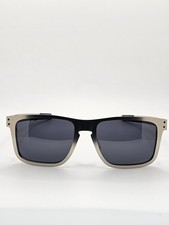 Oakley Holbrook Metal Sunglasses Silver Frame Prizm, Polarized Lens OO4123-02