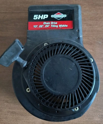 #ad #ad Briggs amp; Stratton 5hp Horizonal Shaft Engine Recoil pull Starter Blower Housing $57.95